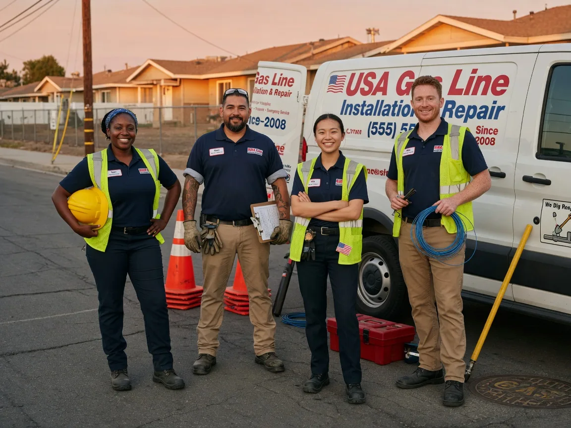 Gas Line Installation company in Fort Littleton, PA